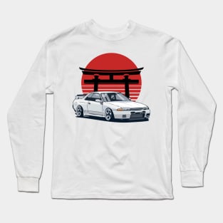 nissan skyline r32 Long Sleeve T-Shirt